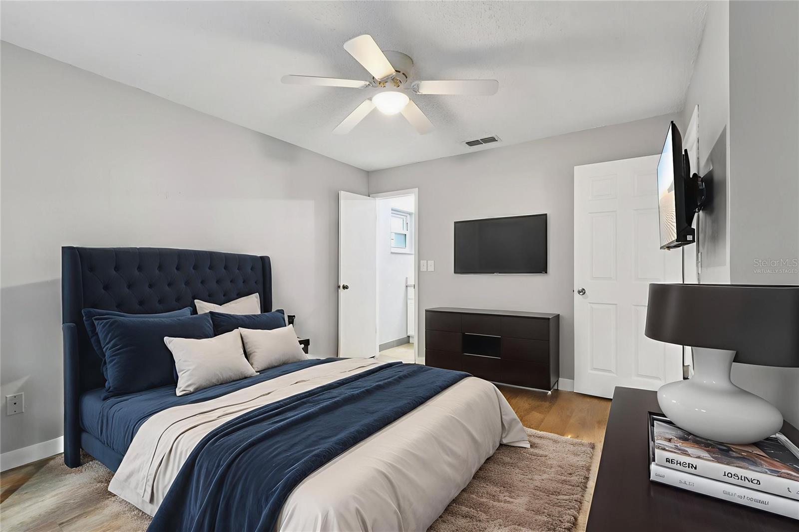 Master Bedroom - Virtually Staged