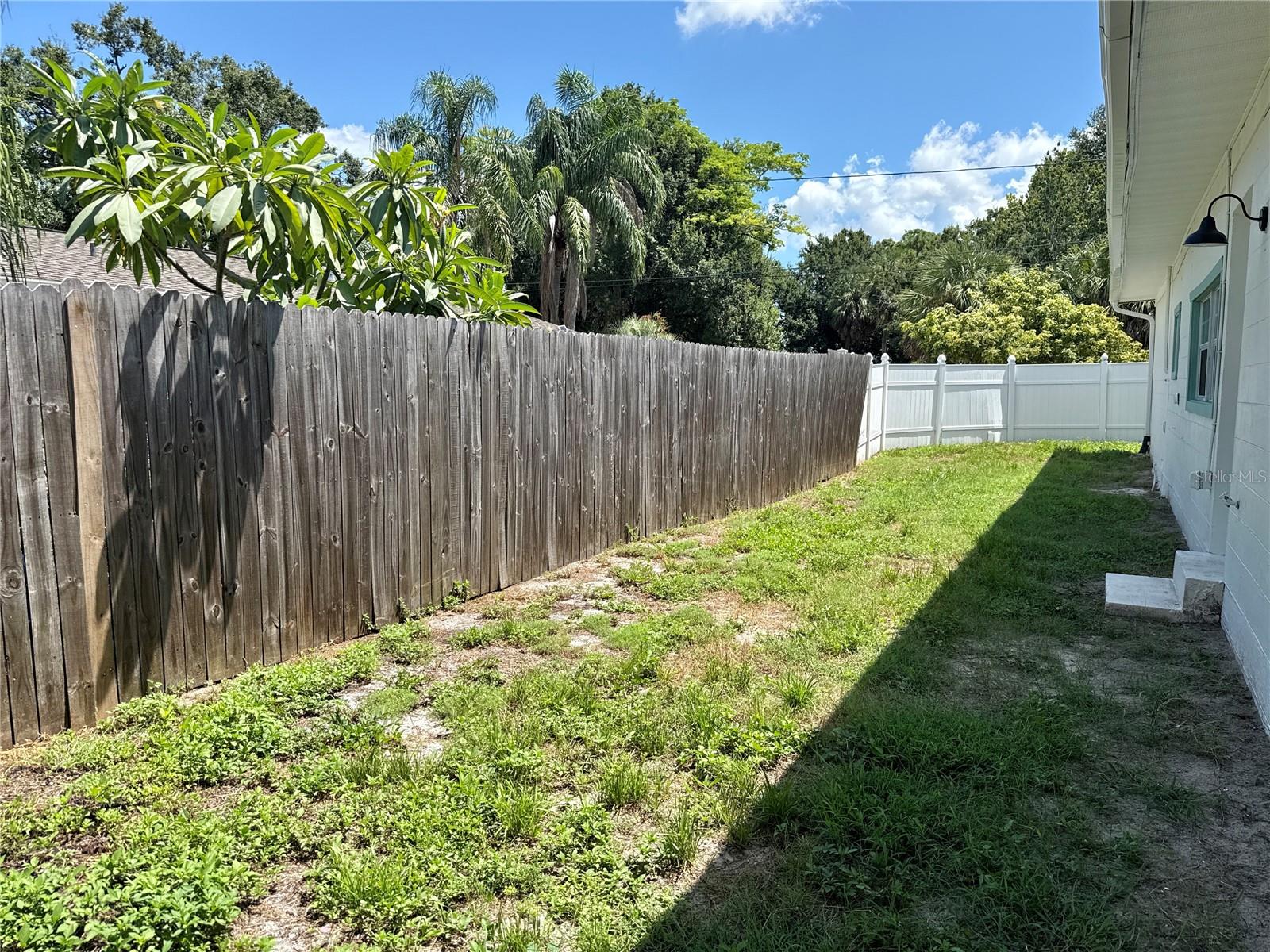 Back of  home