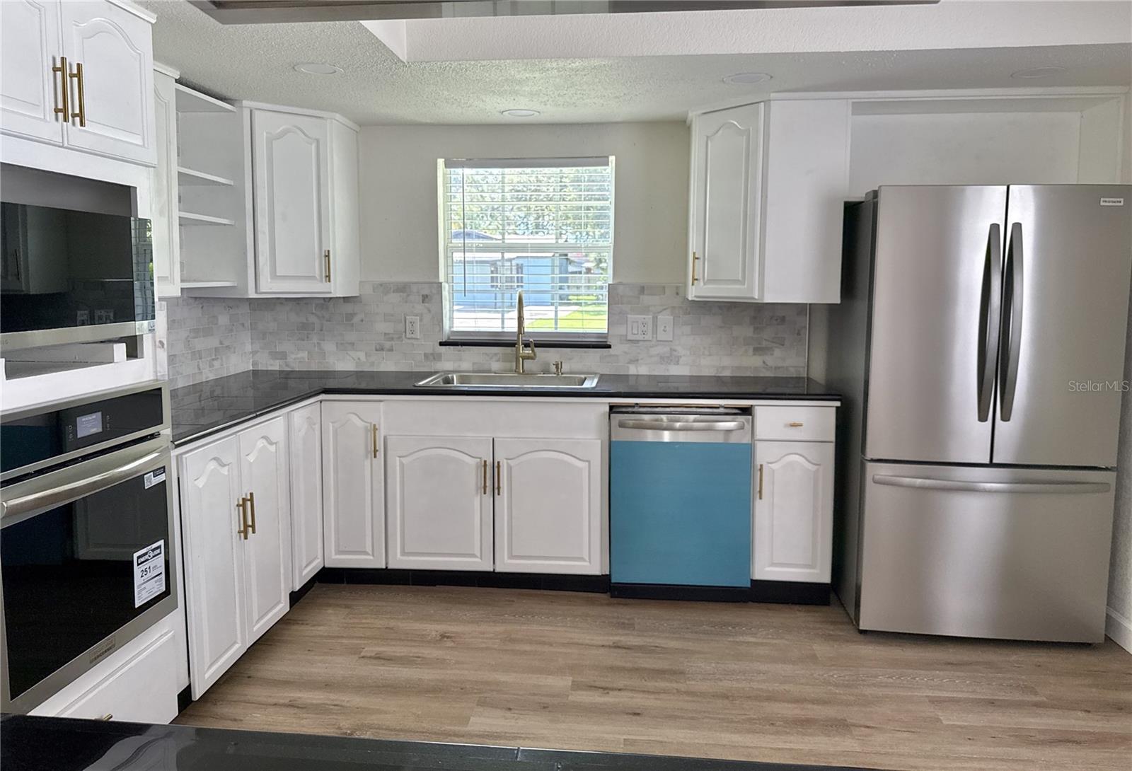 Kitchen with new appliances