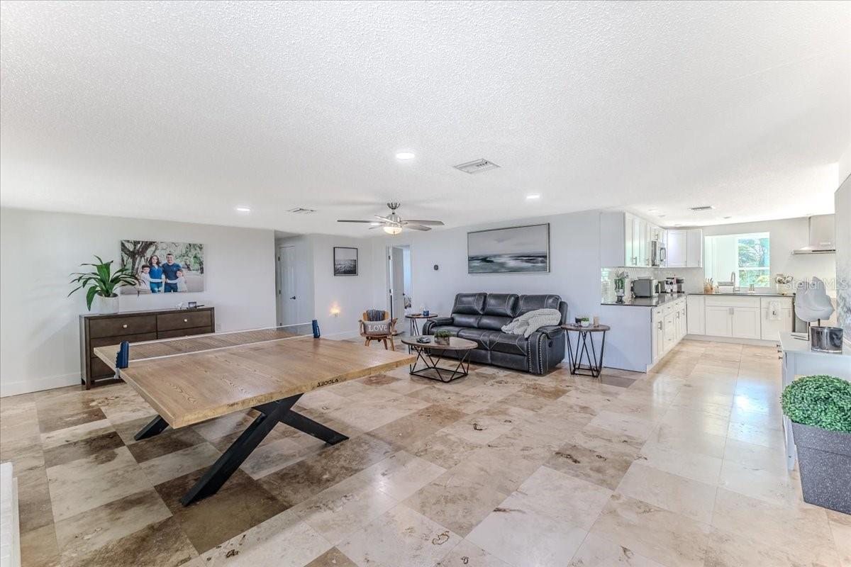 Kitchen off of Living Room