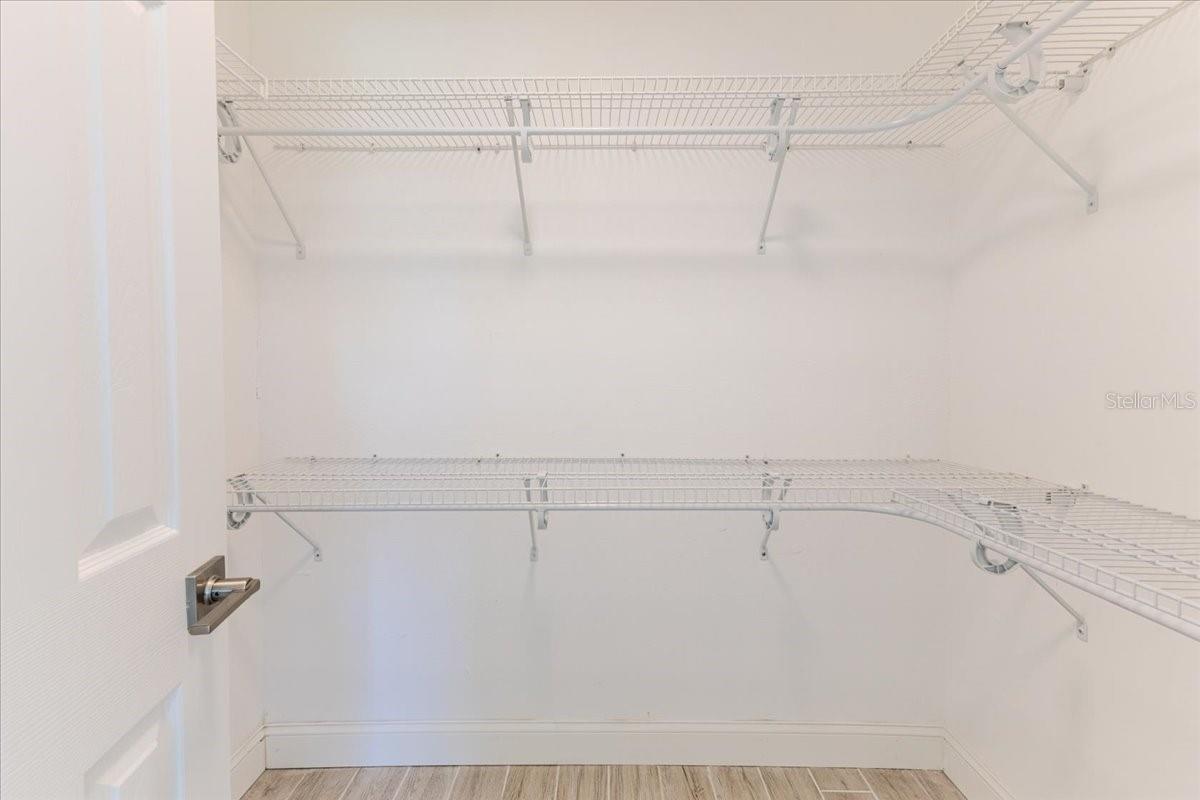 Primary Walk in Closet