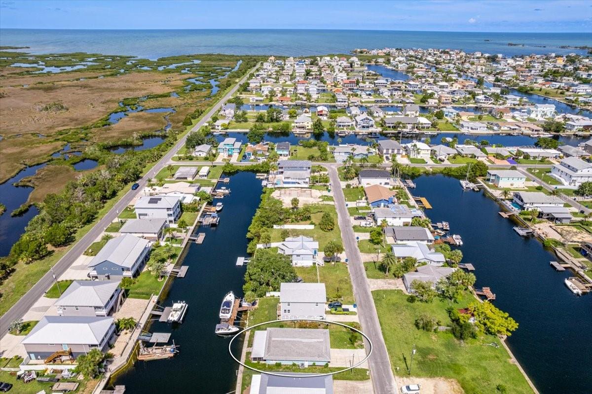 Aerial View to the West