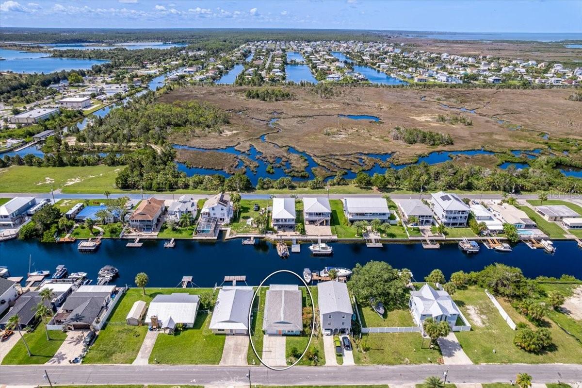 Located in Hernando Beach on the North Side with Direct Access to the Gulf