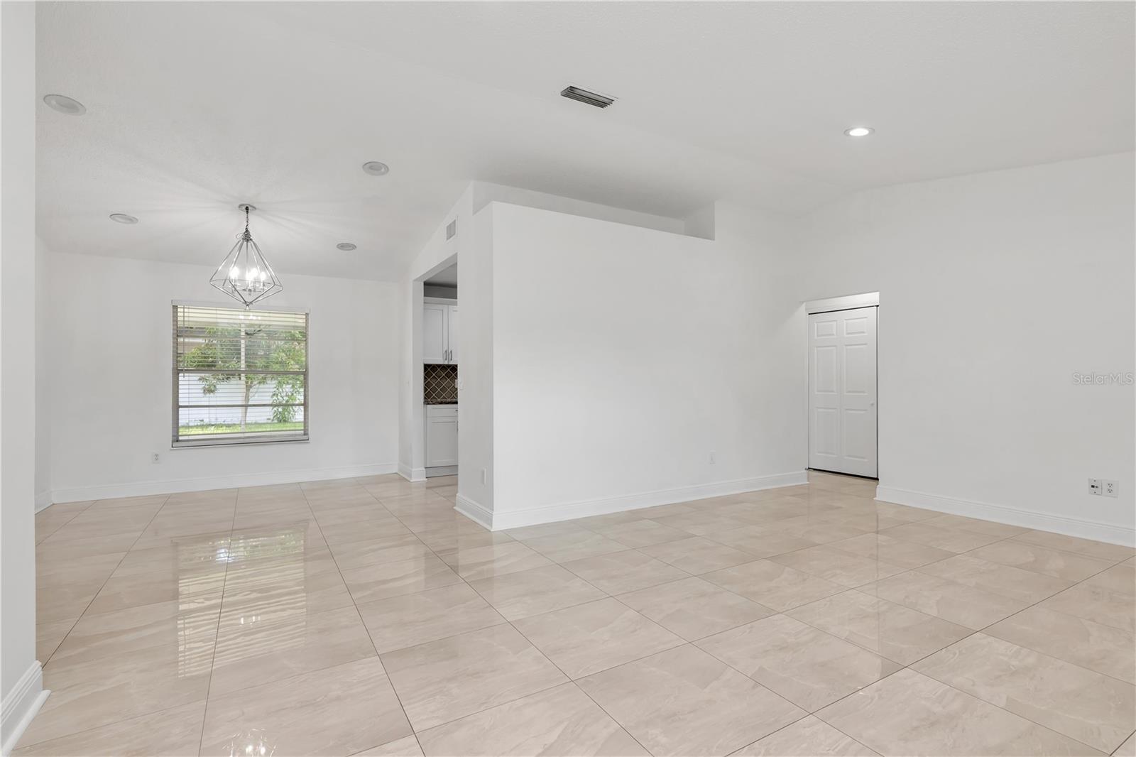 Freshly painted interior with a clean, modern look—ready for your personal touch.
