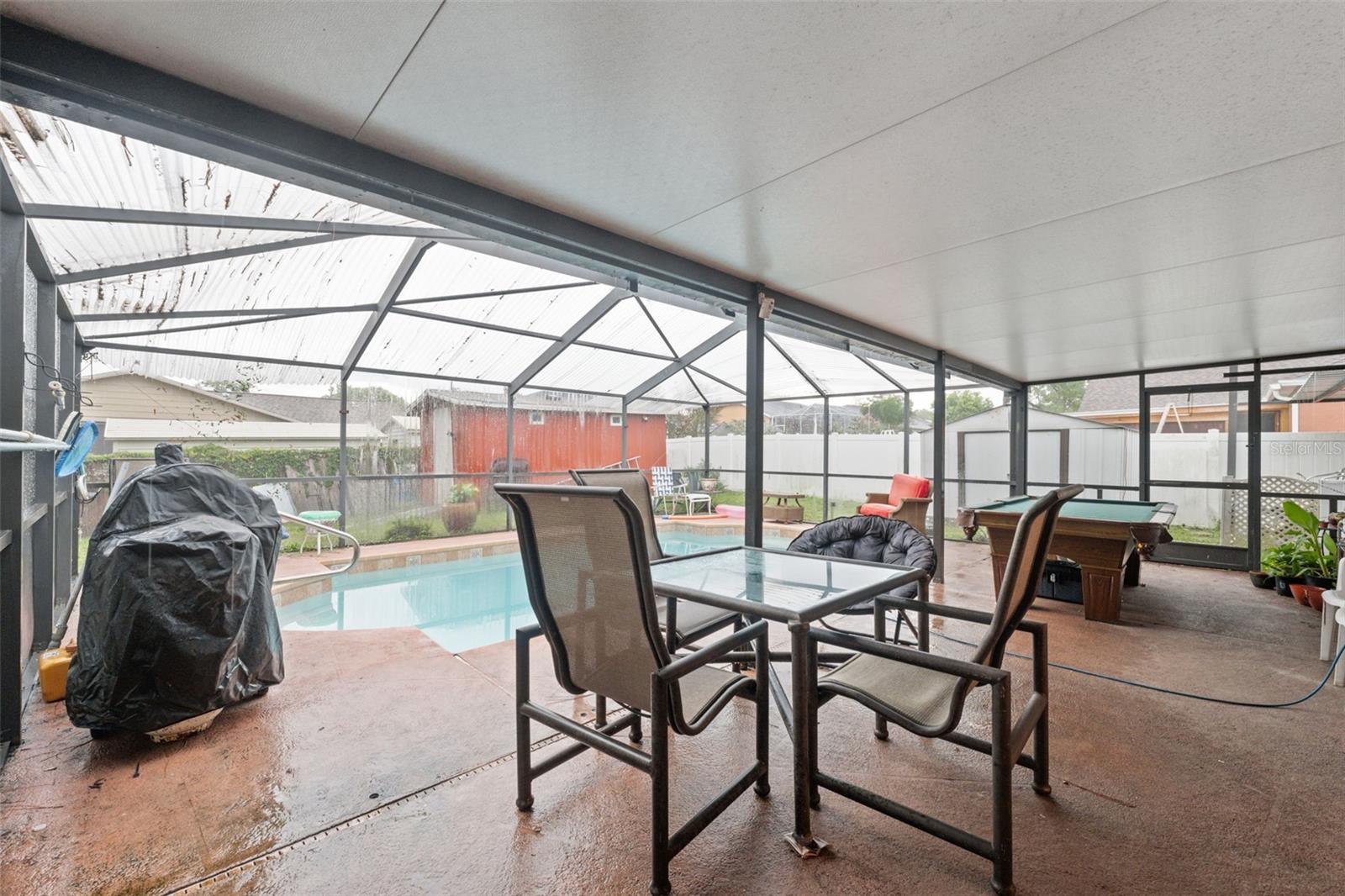 Rear Porch/Pool
