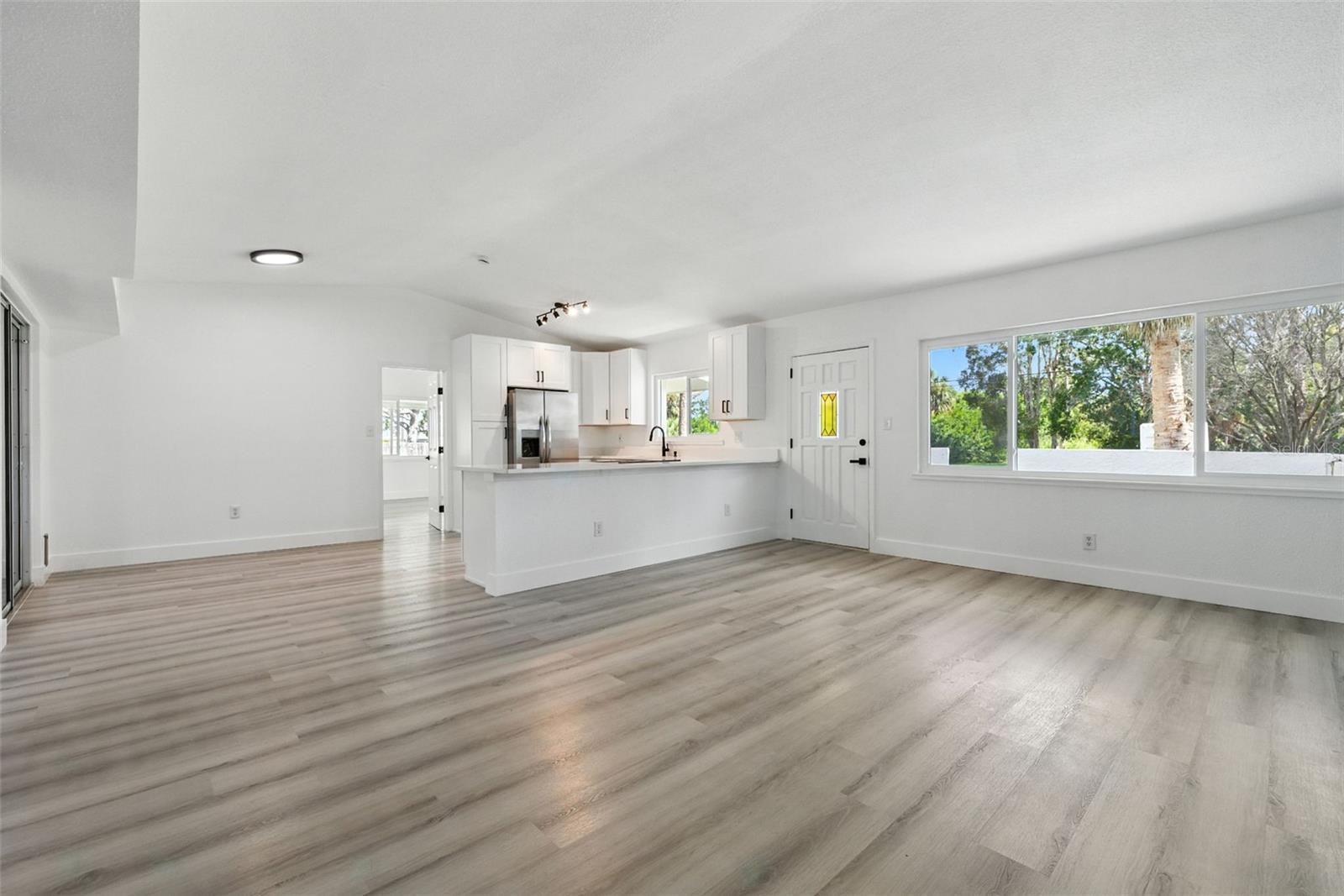 Living Room and Dining Area