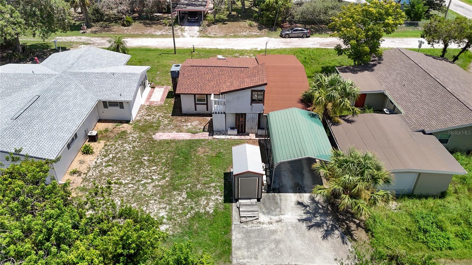 Back of the Home