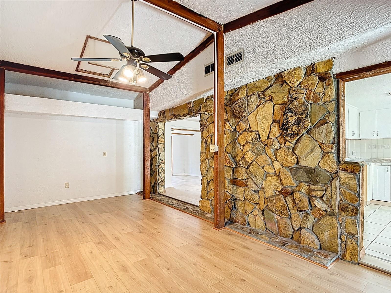 Great room off kitchen