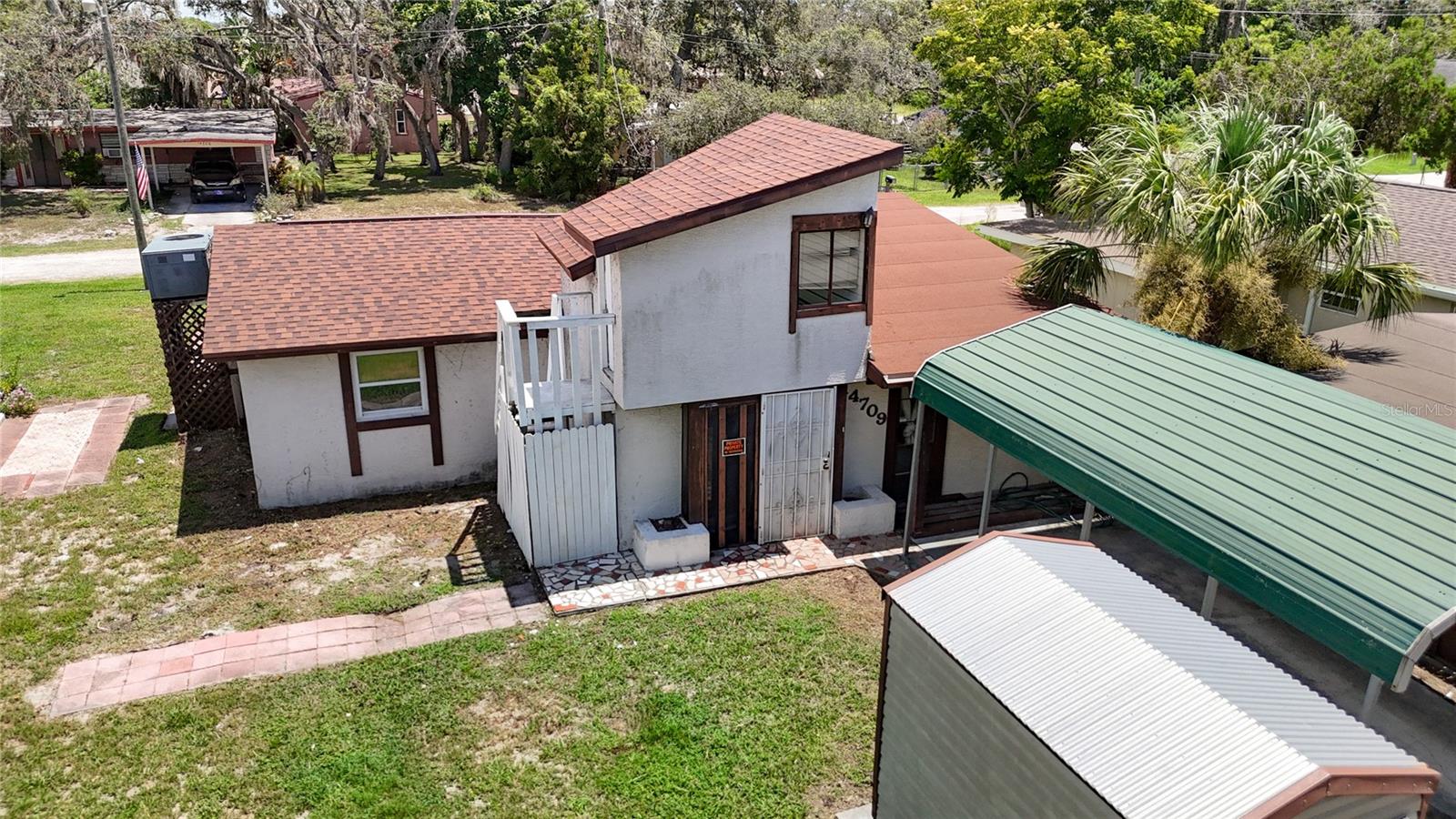 Back of the Home
