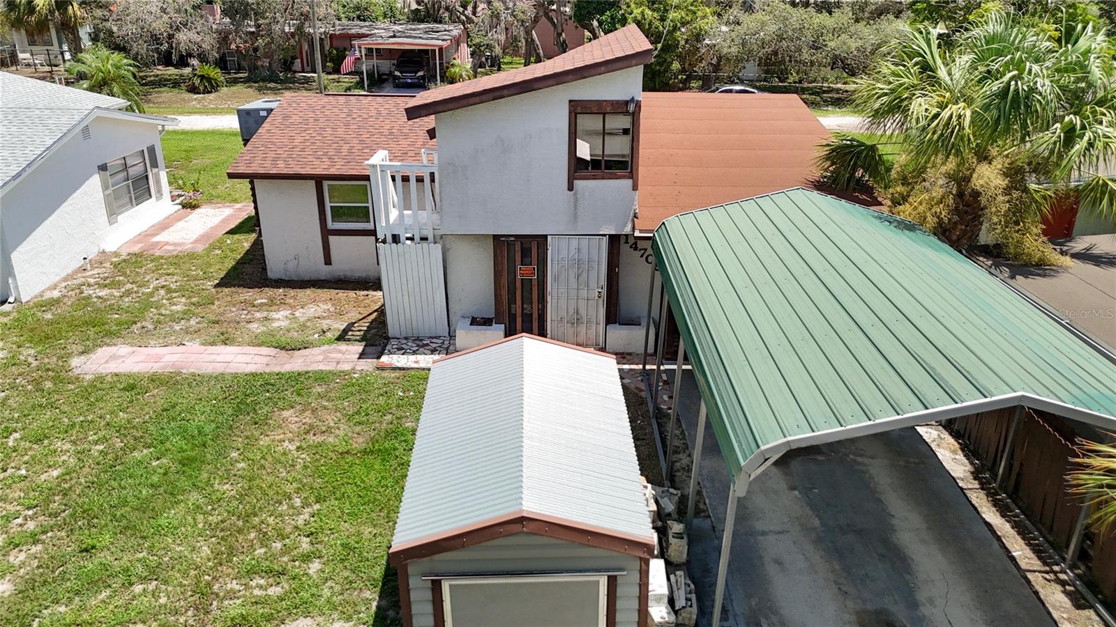 Back of the Home