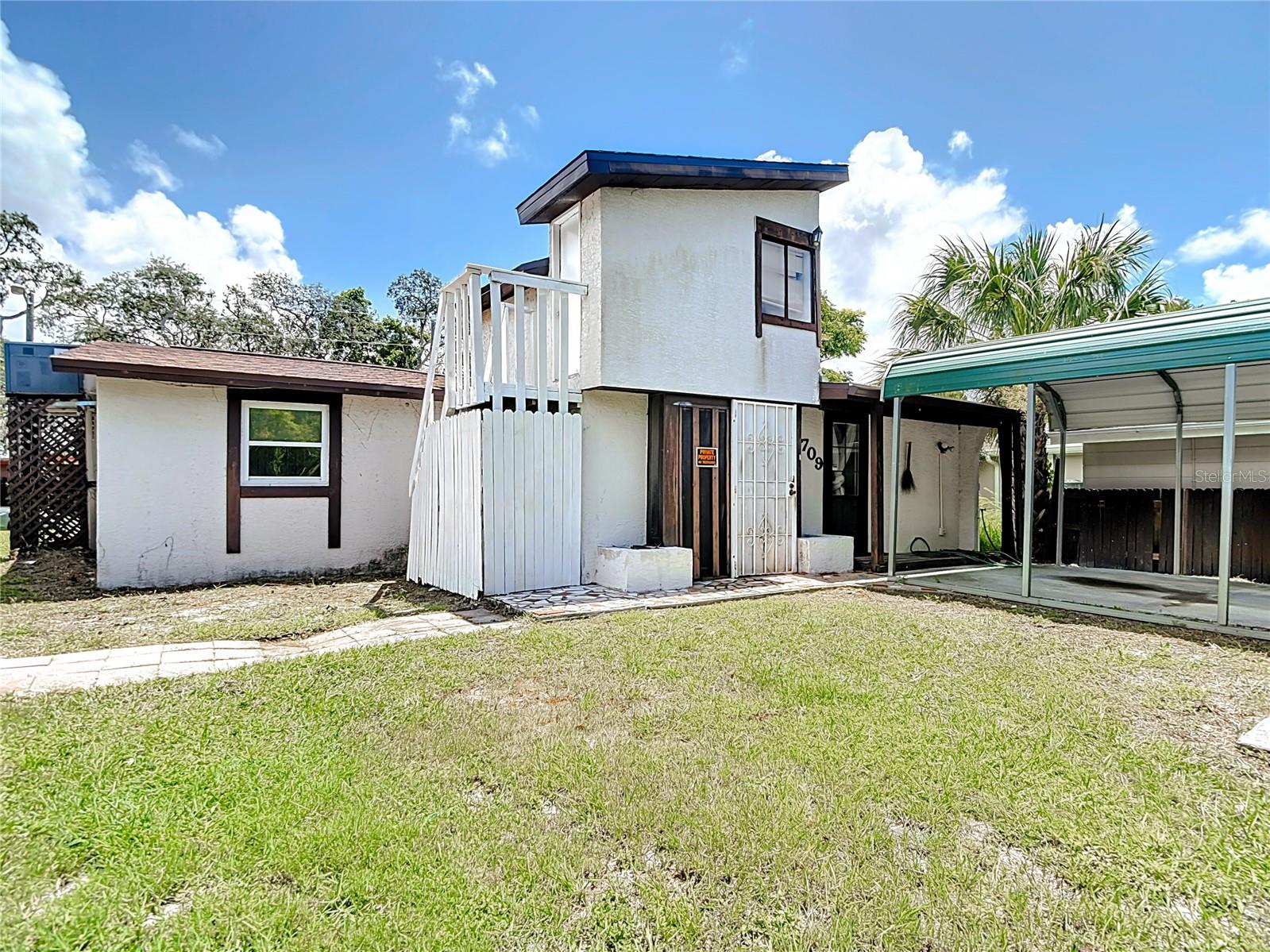 Back of the Home
