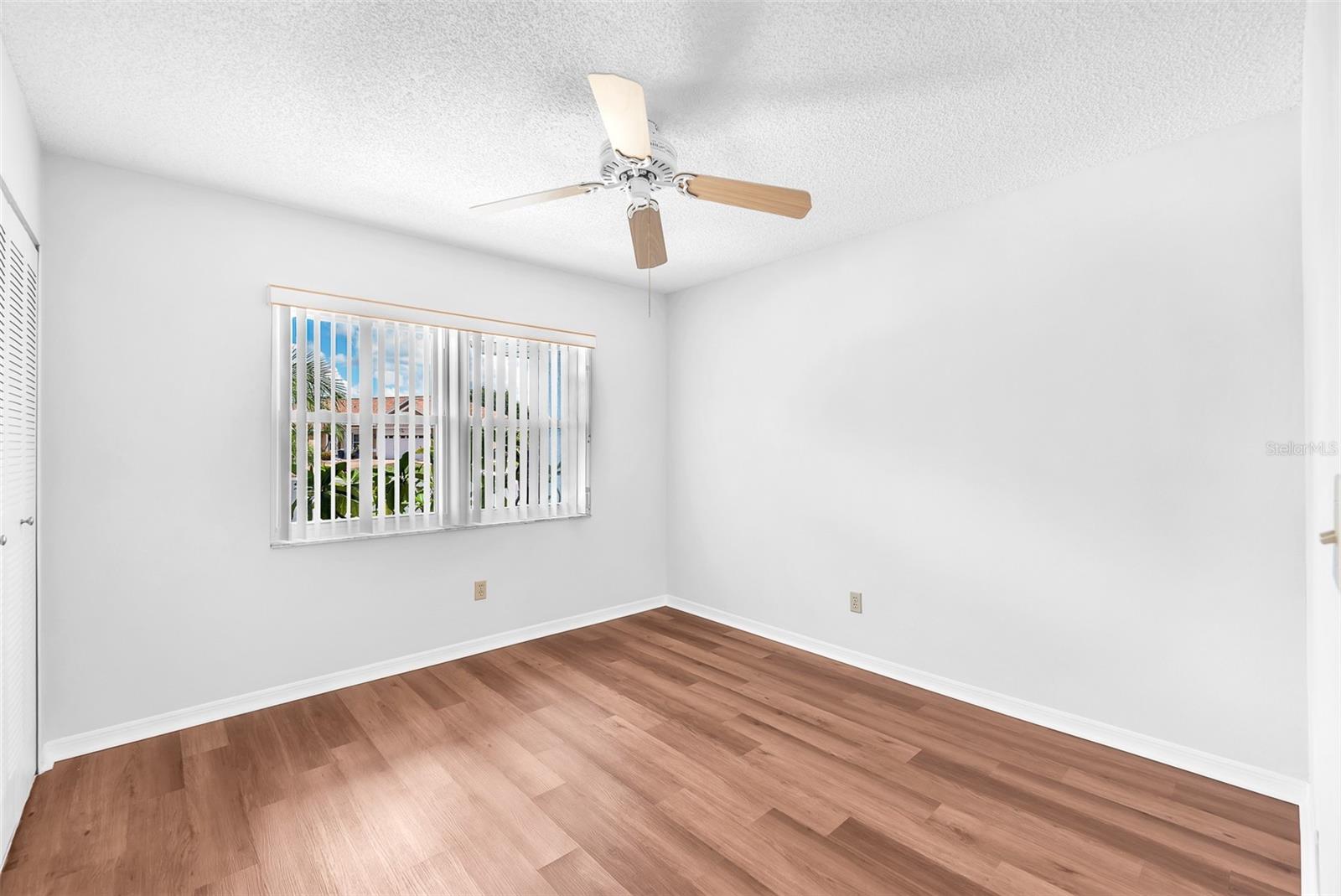Enclosed porch.