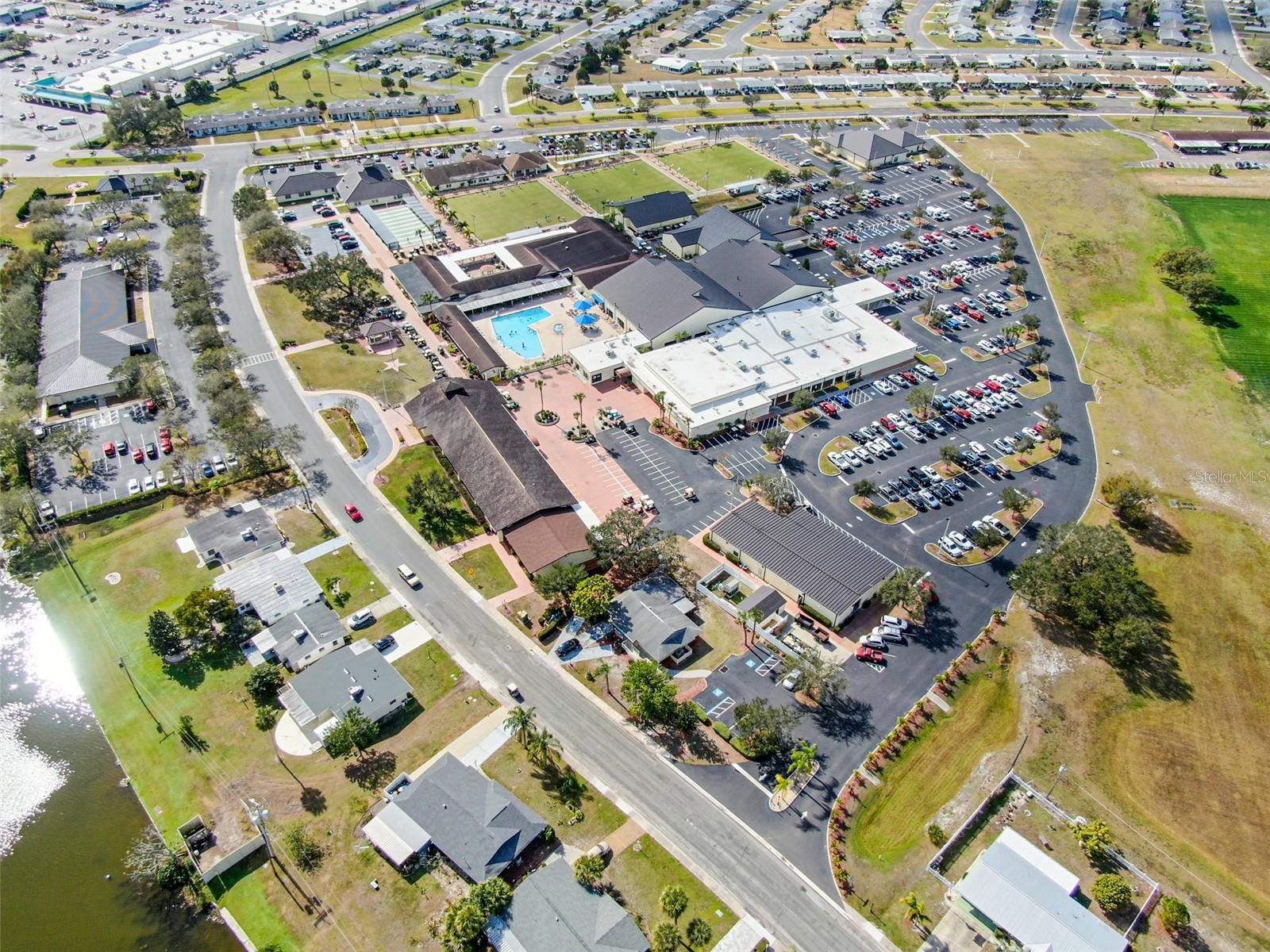 Notice all the cars. This is a very active community.
