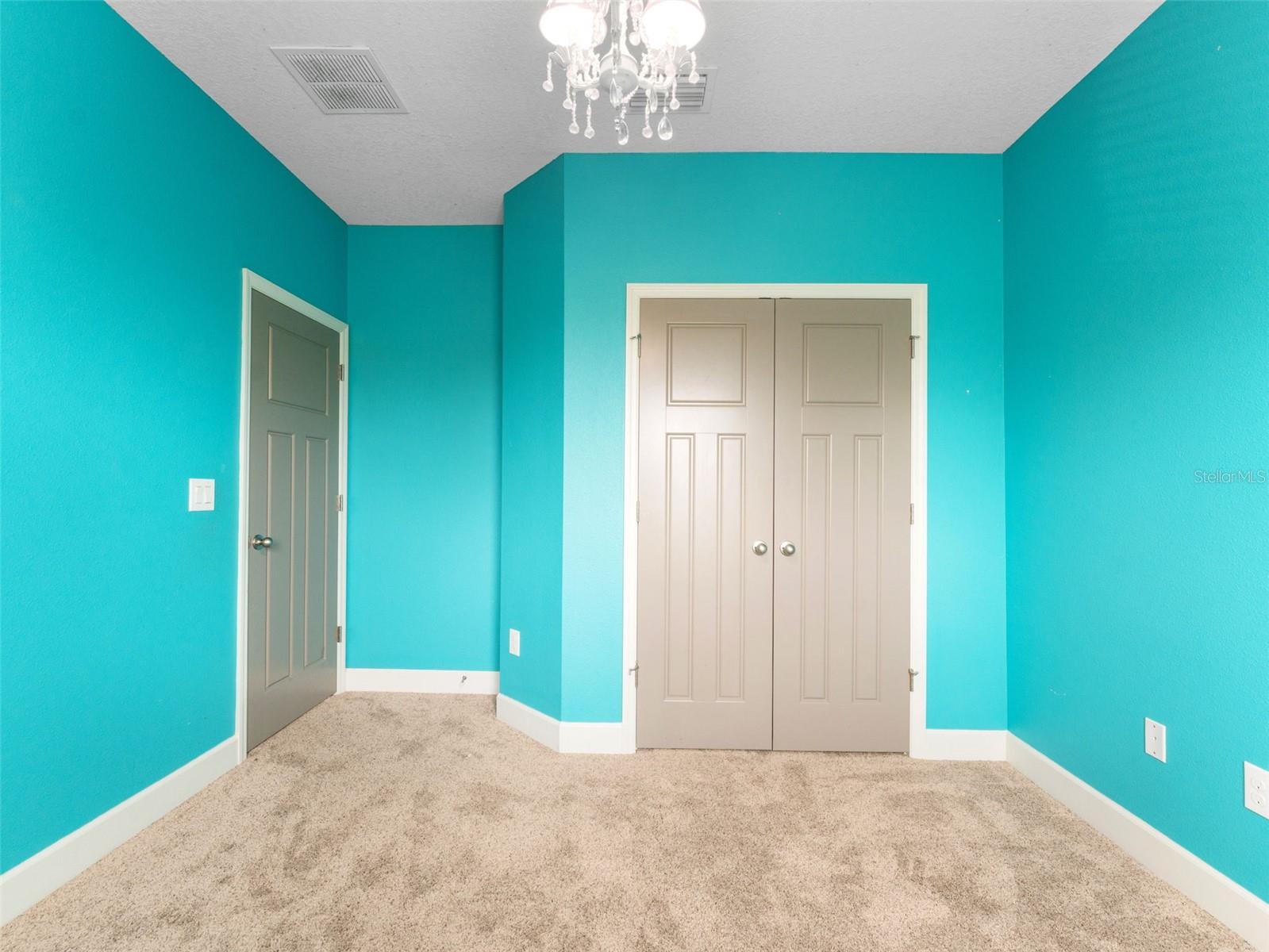 Bedroom #2 with Large Closet!
