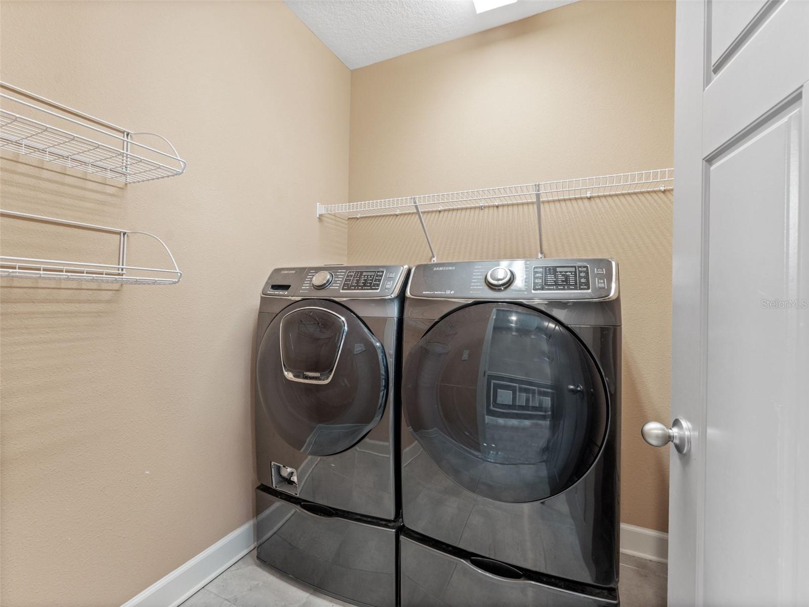 Spacious Laundry Room on the Second Level!