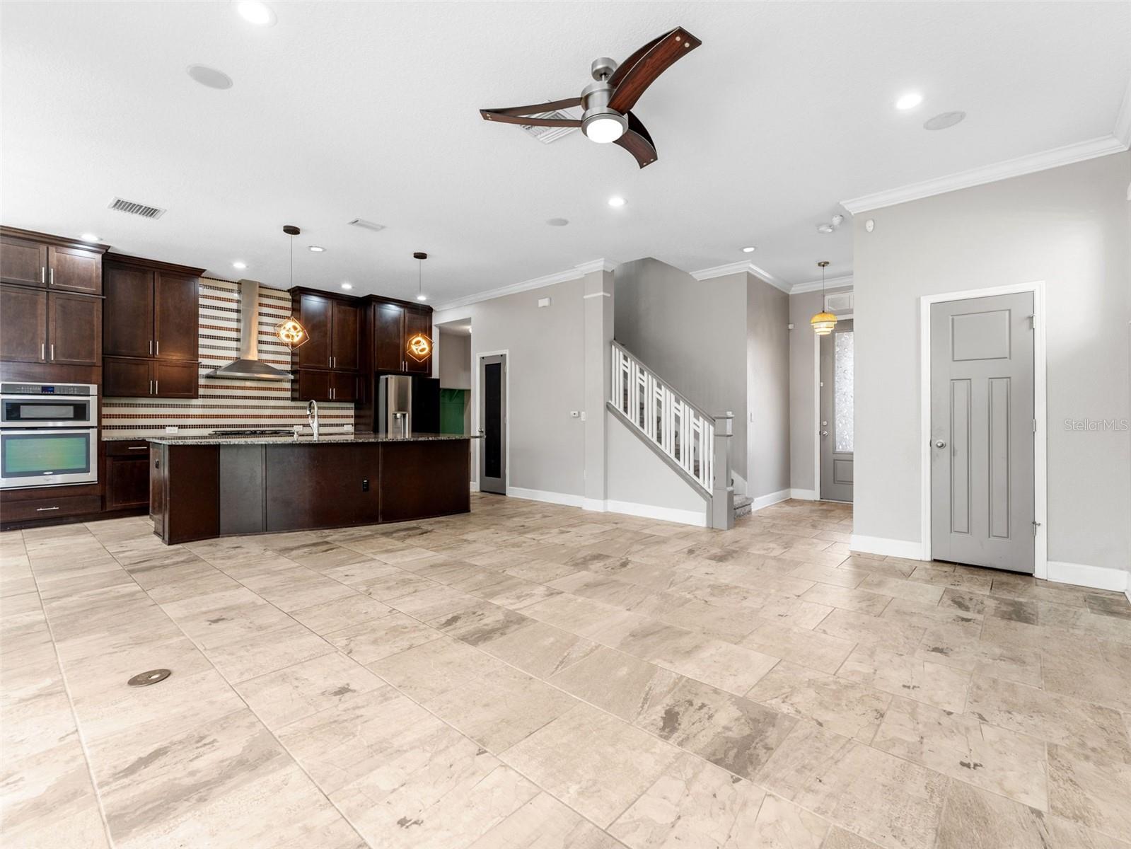 Open Floor Plan with Tile Flooring!