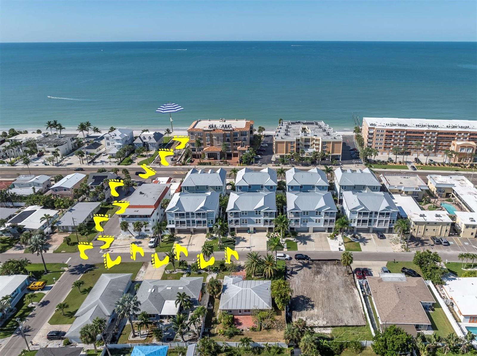 Five properties to Beach access