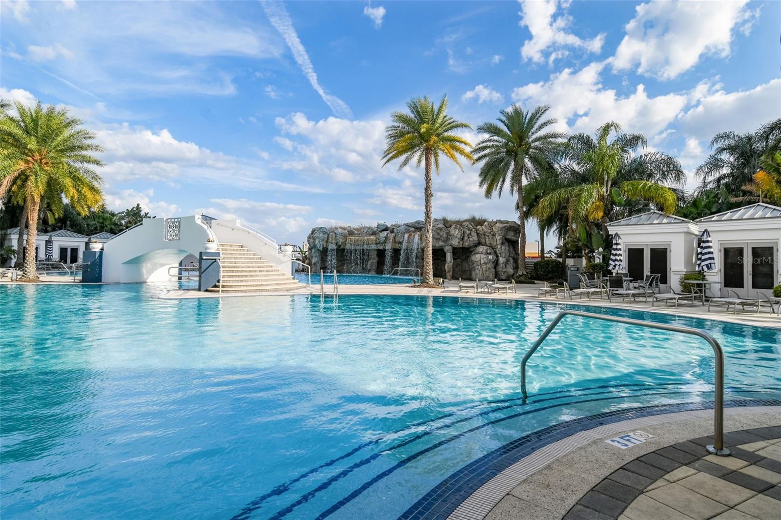 Resort style pool