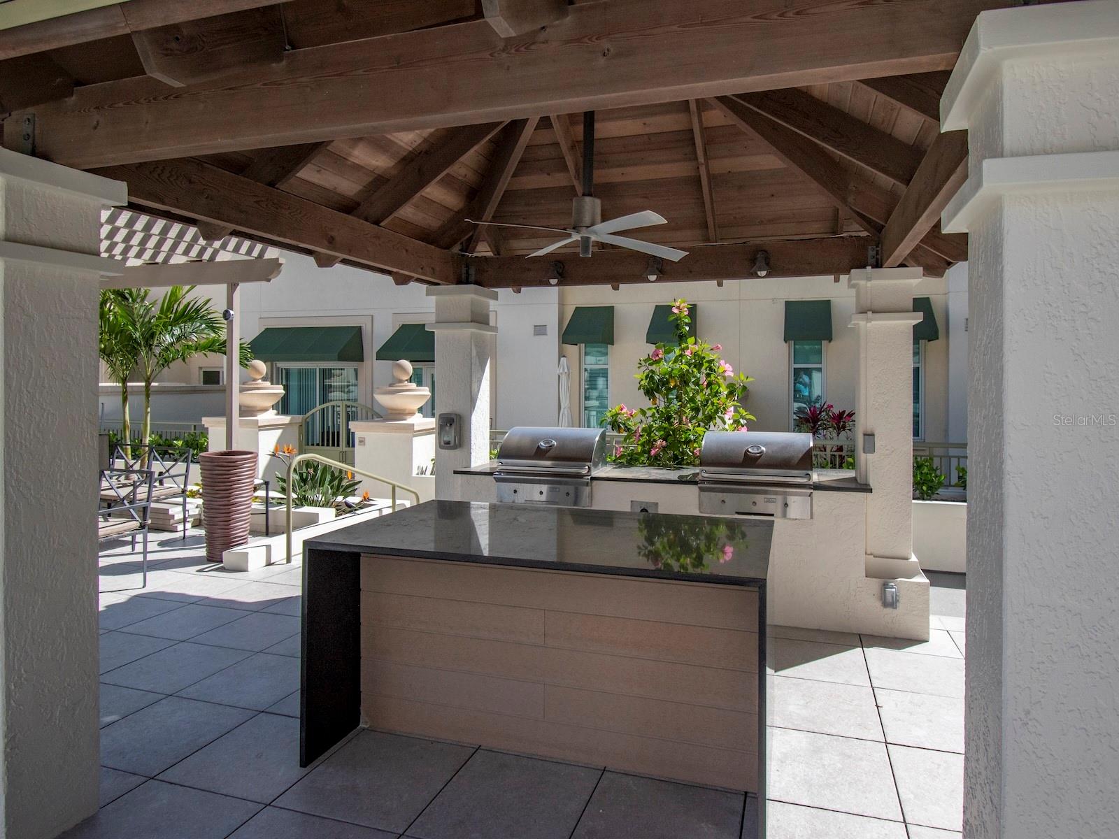 Grill area