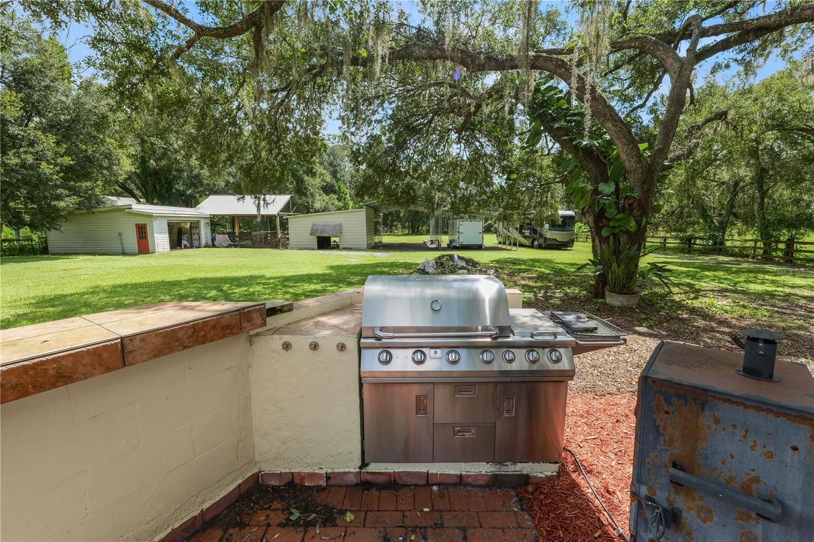 outdoor grill