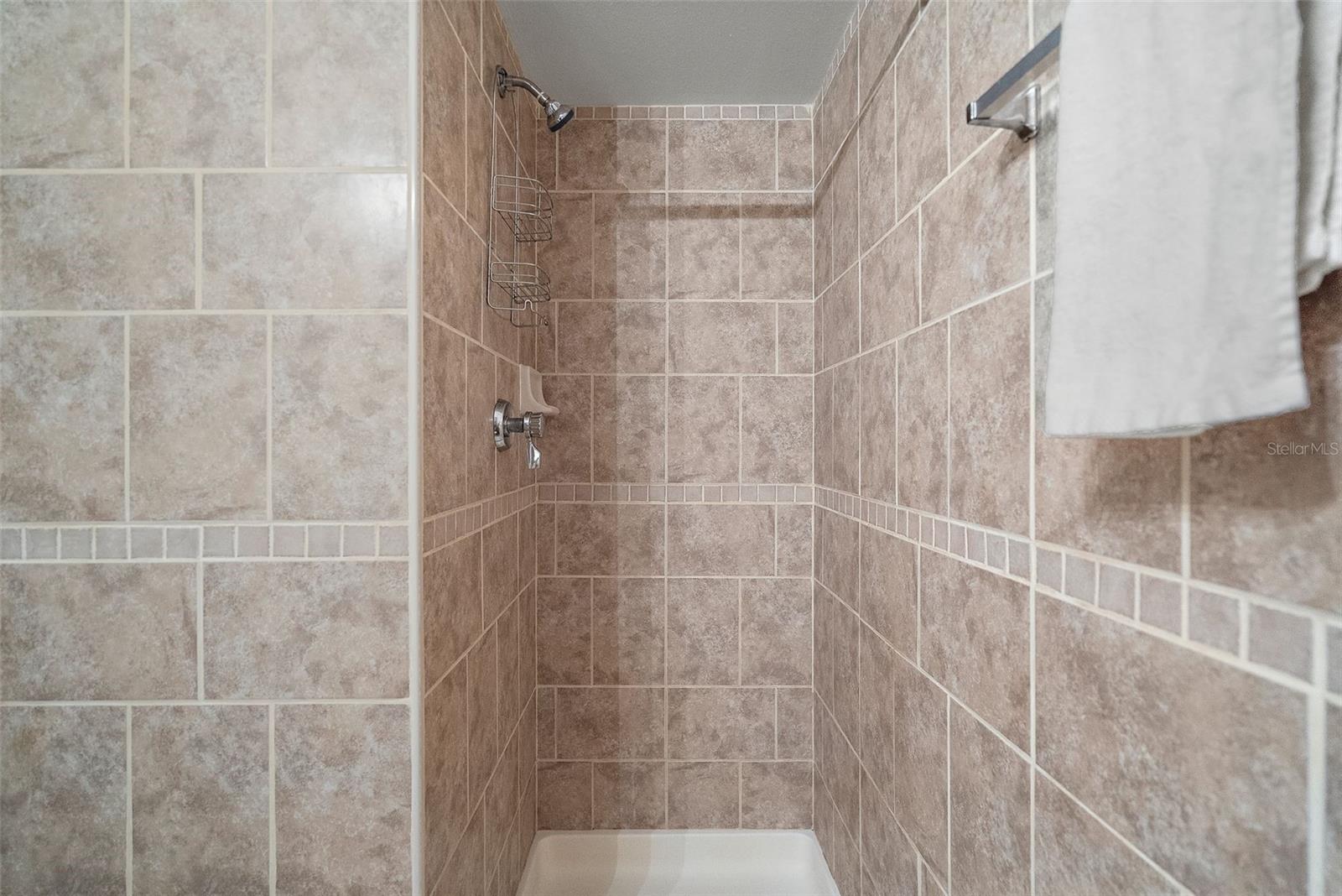 Shower in Primary Bath