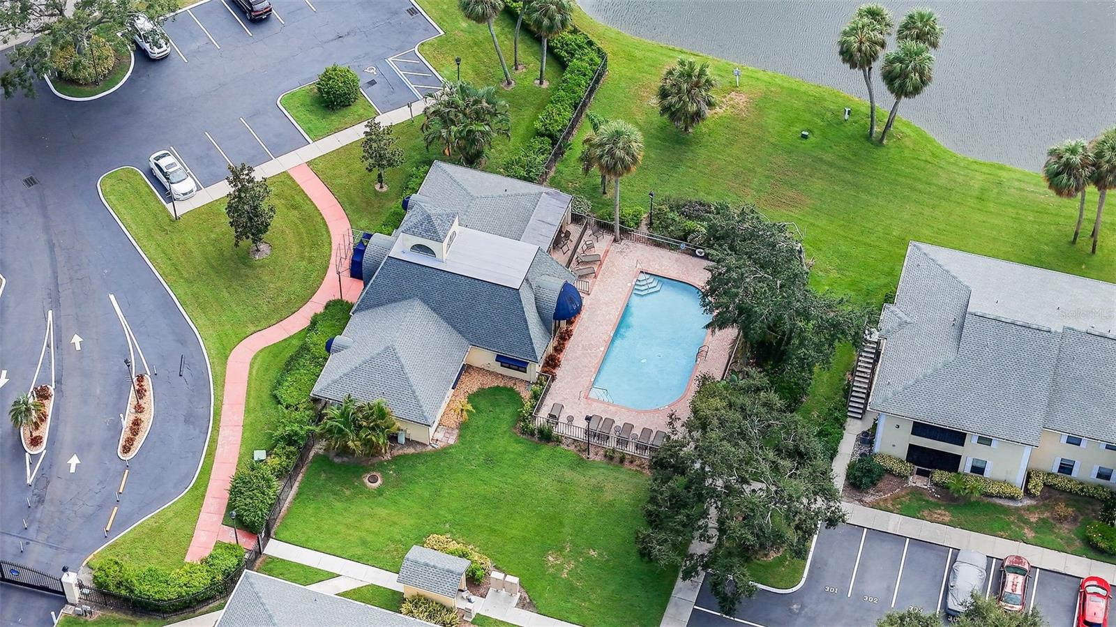 Clubhouse and pool