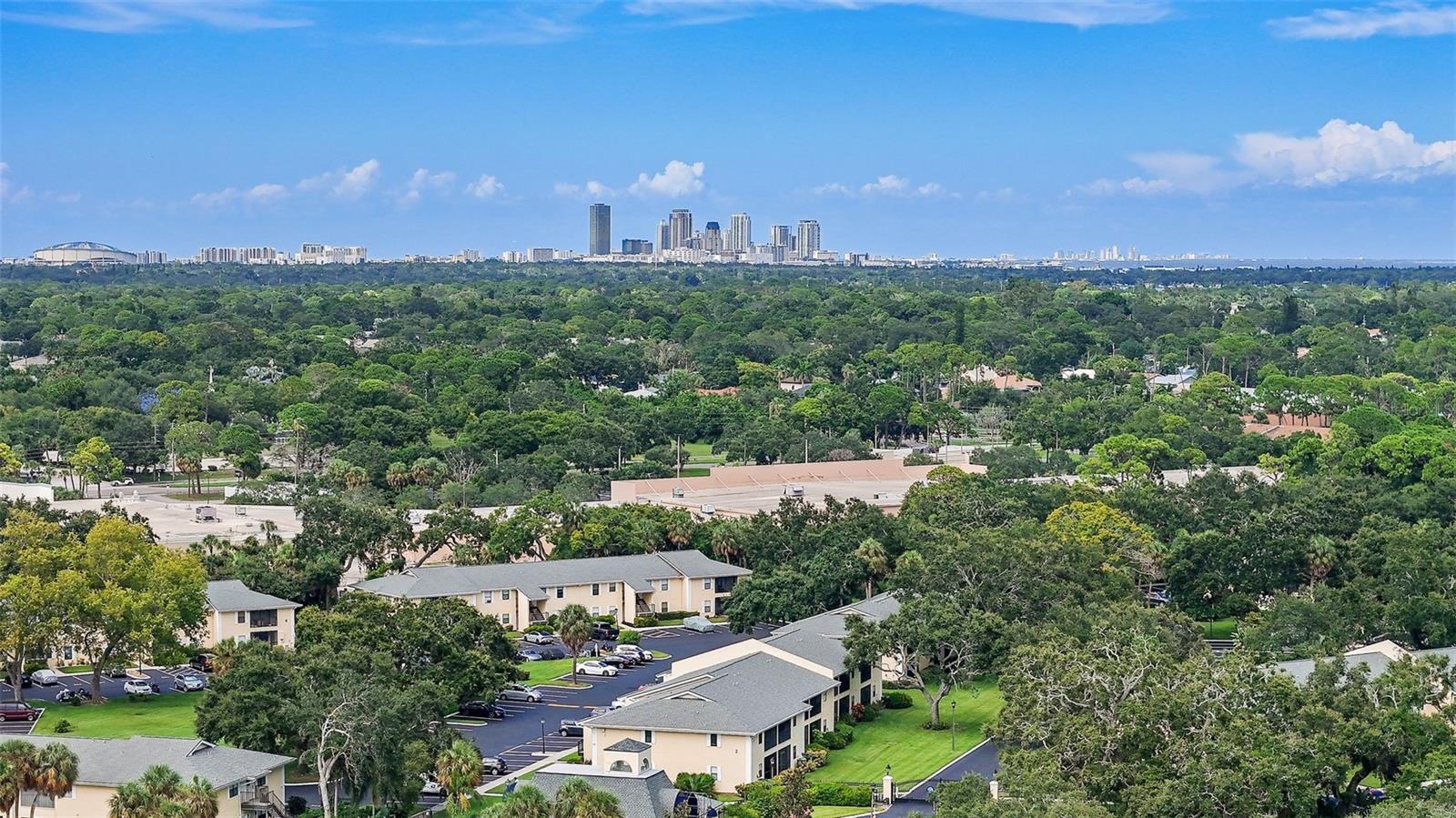 Tropicana Field and downtown- 5 to 10 minutes