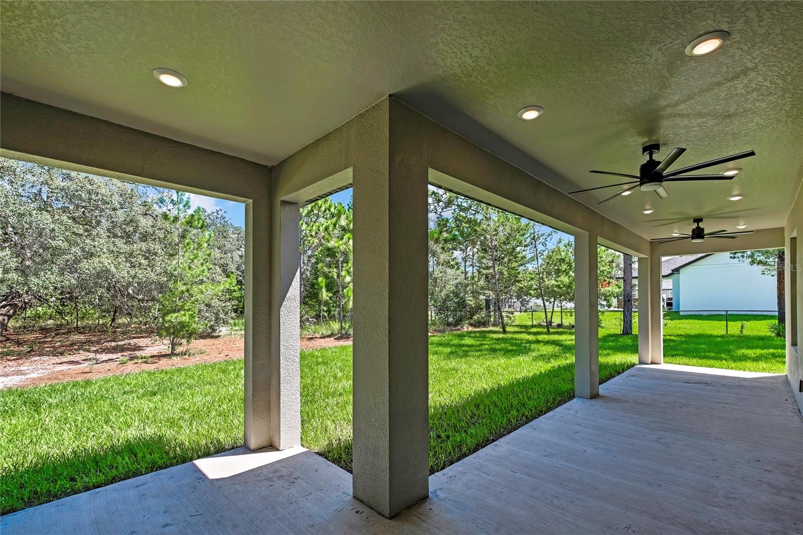 Rear Patio