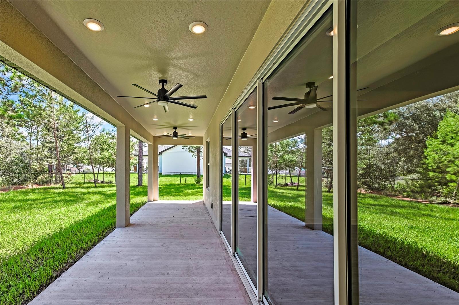 Rear Patio