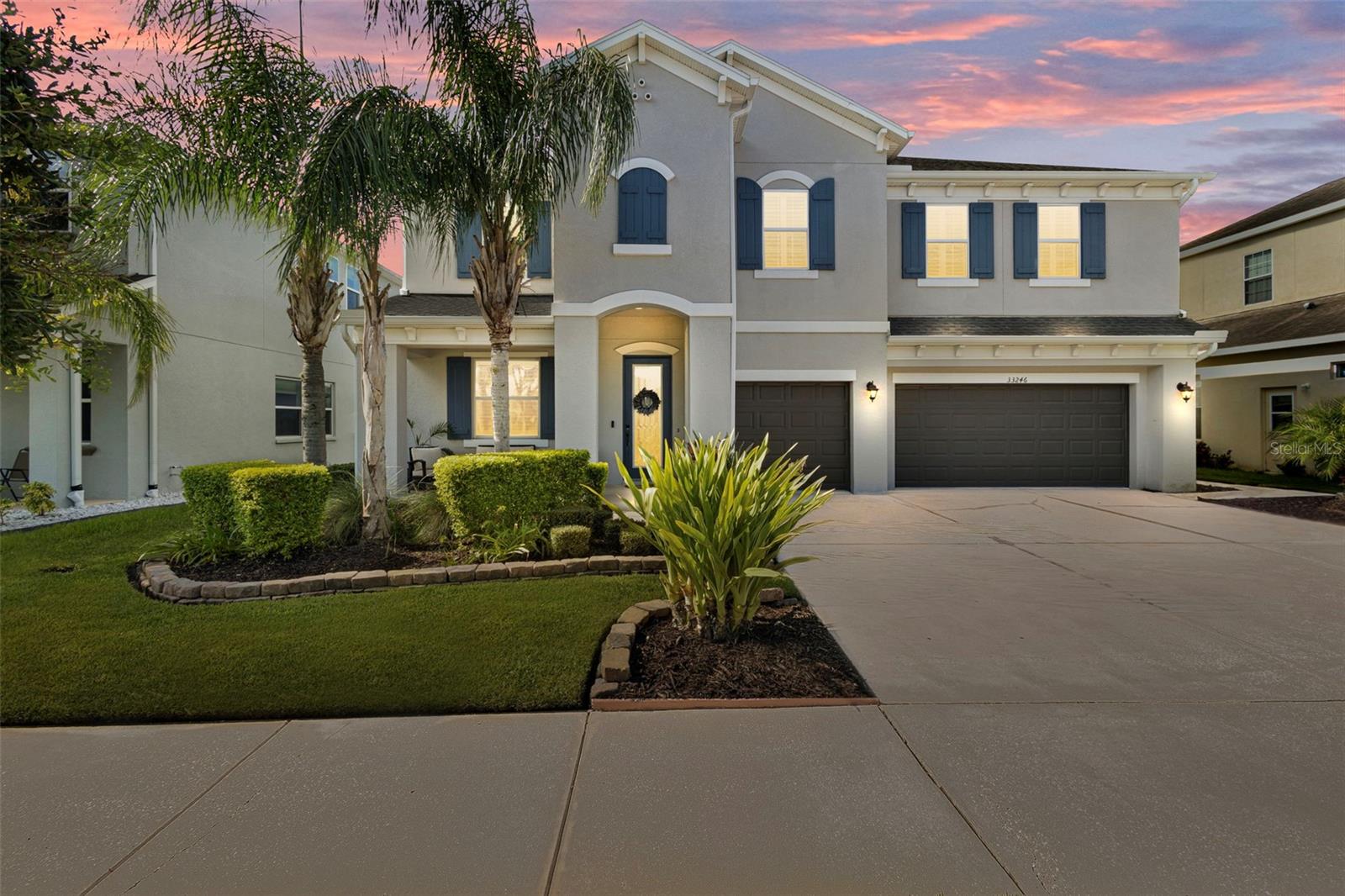 Spacious 5-bedroom pool home with heated saltwater pool, spa, and no rear neighbor.