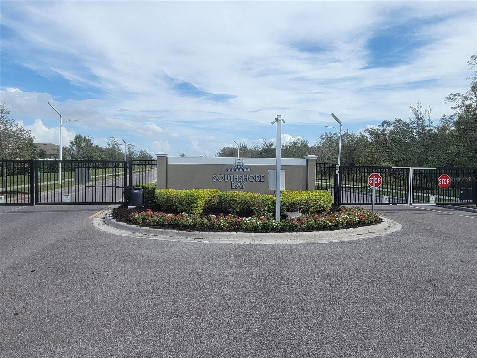 Several gated access points
