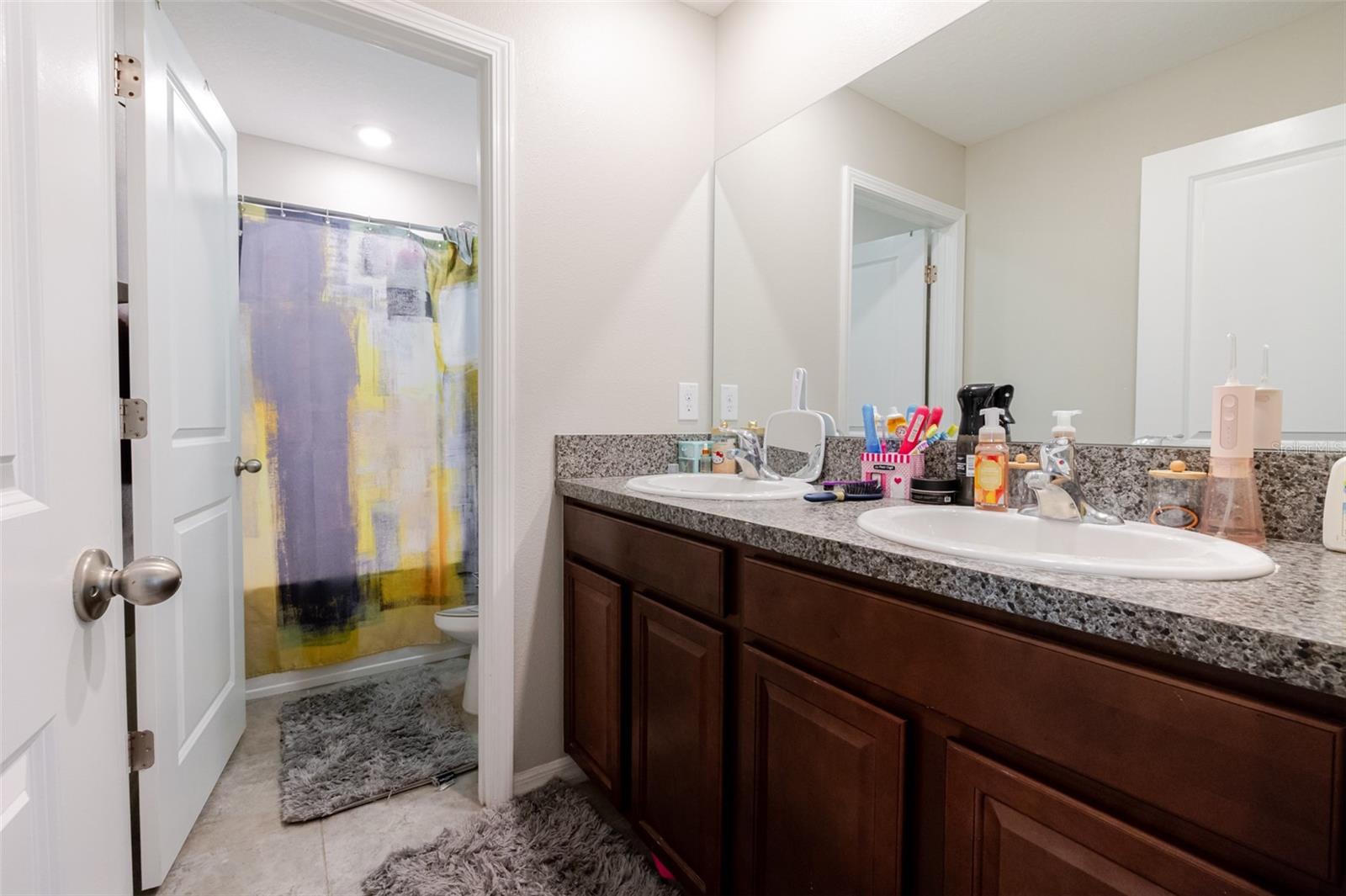 full bath on second floor