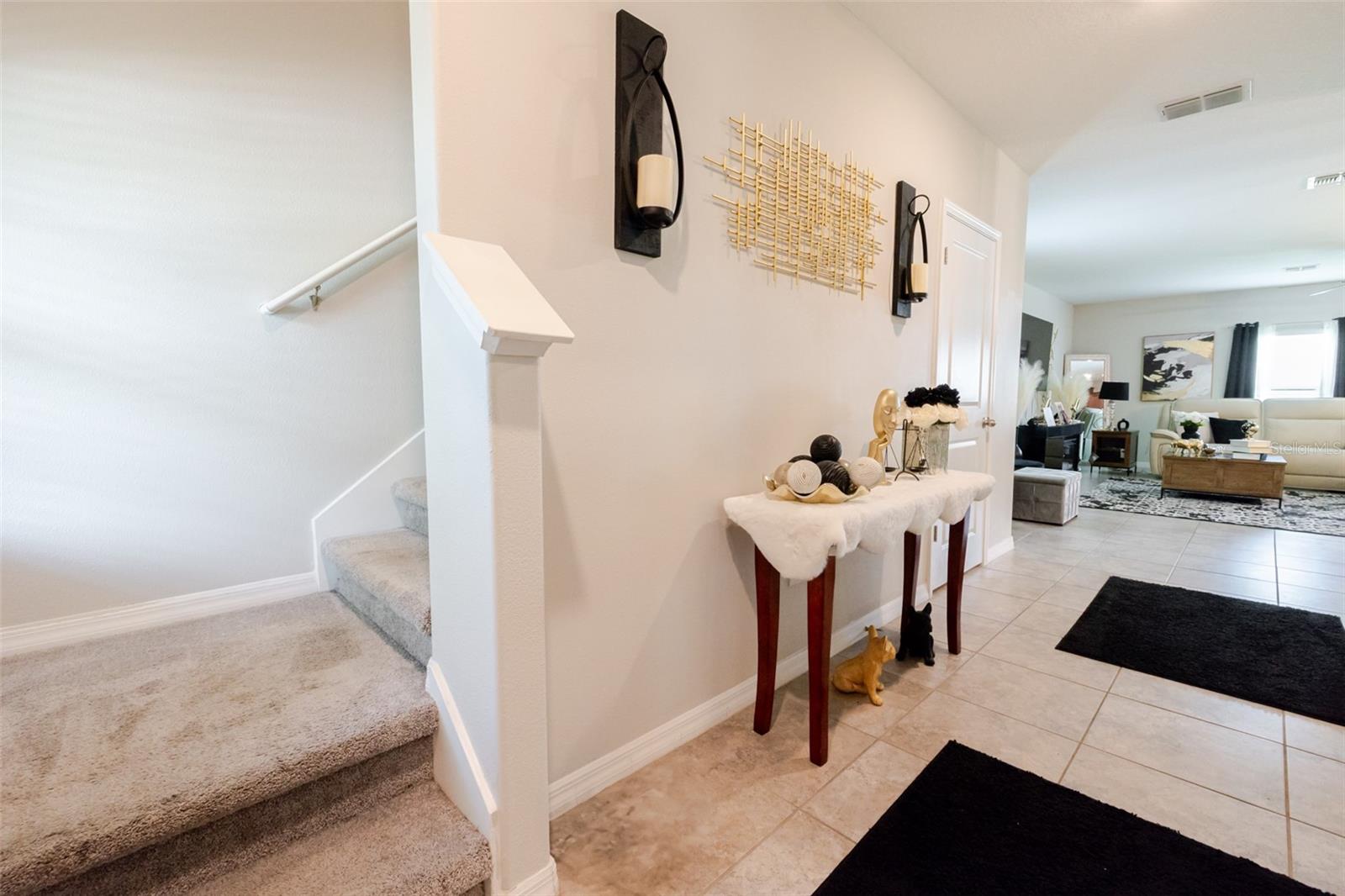foyer/stairs