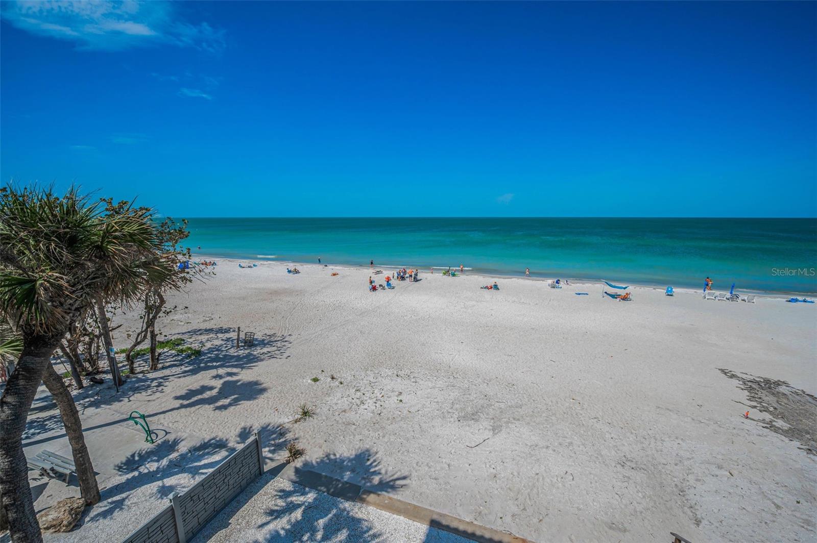 ... Indian Rocks Beach Runs About 3.5 Miles From North to South. Actual View From Penthouse Unit #5.