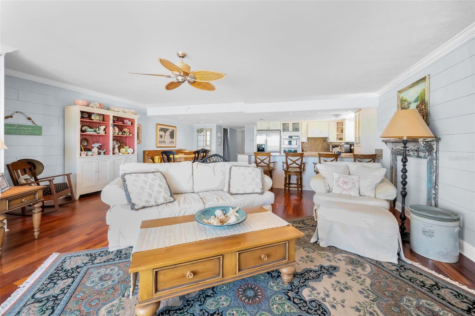 .. Looking In From The Balcony towards 29' x 21' The Living Area..