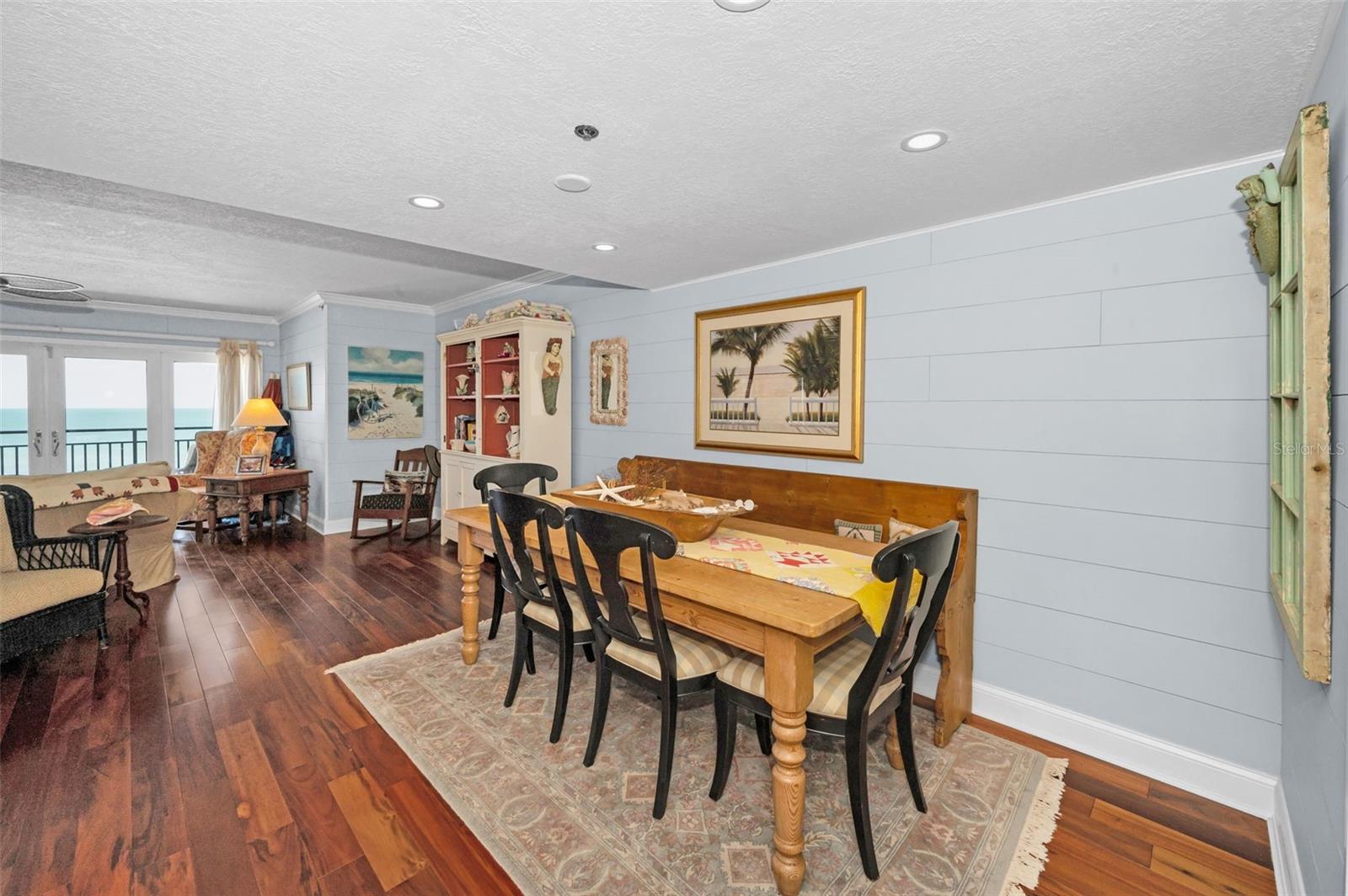 .. Large Dining Table When Family and Friends Gather ...
