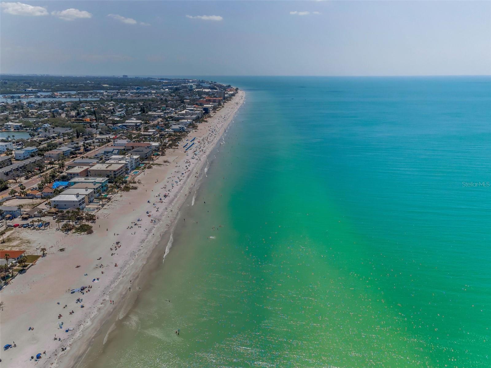 .. Indian Rocks Beach Looking South...