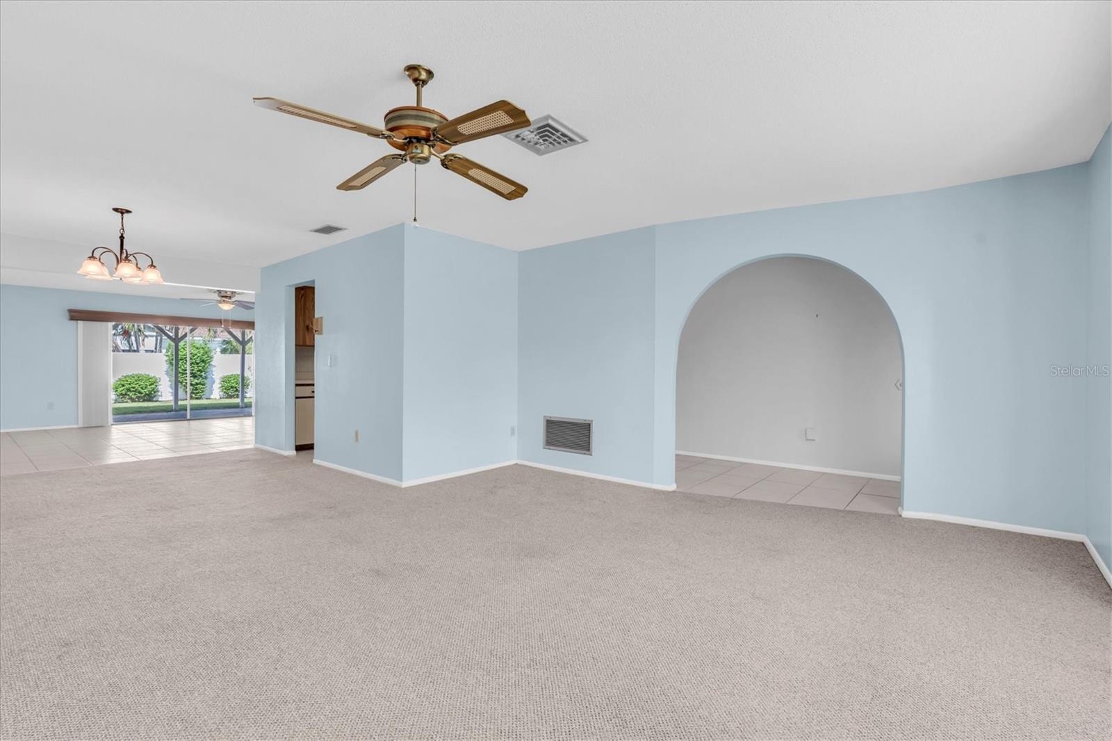 Living Room looking into Dining room