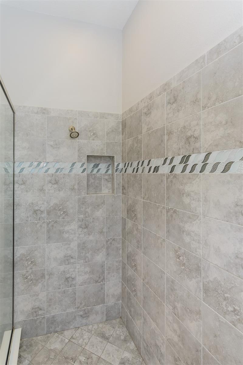 Master bedroom ensuite with shower