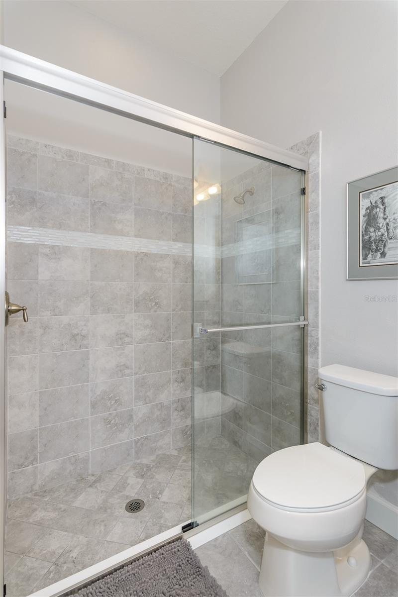 3rd bedroom ensuite with walk in shower