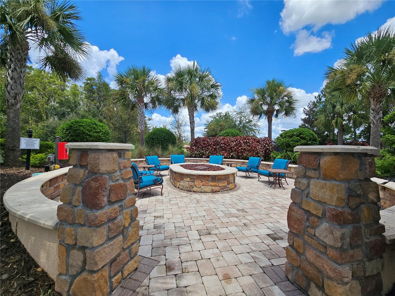 Esplanade Club House firepit