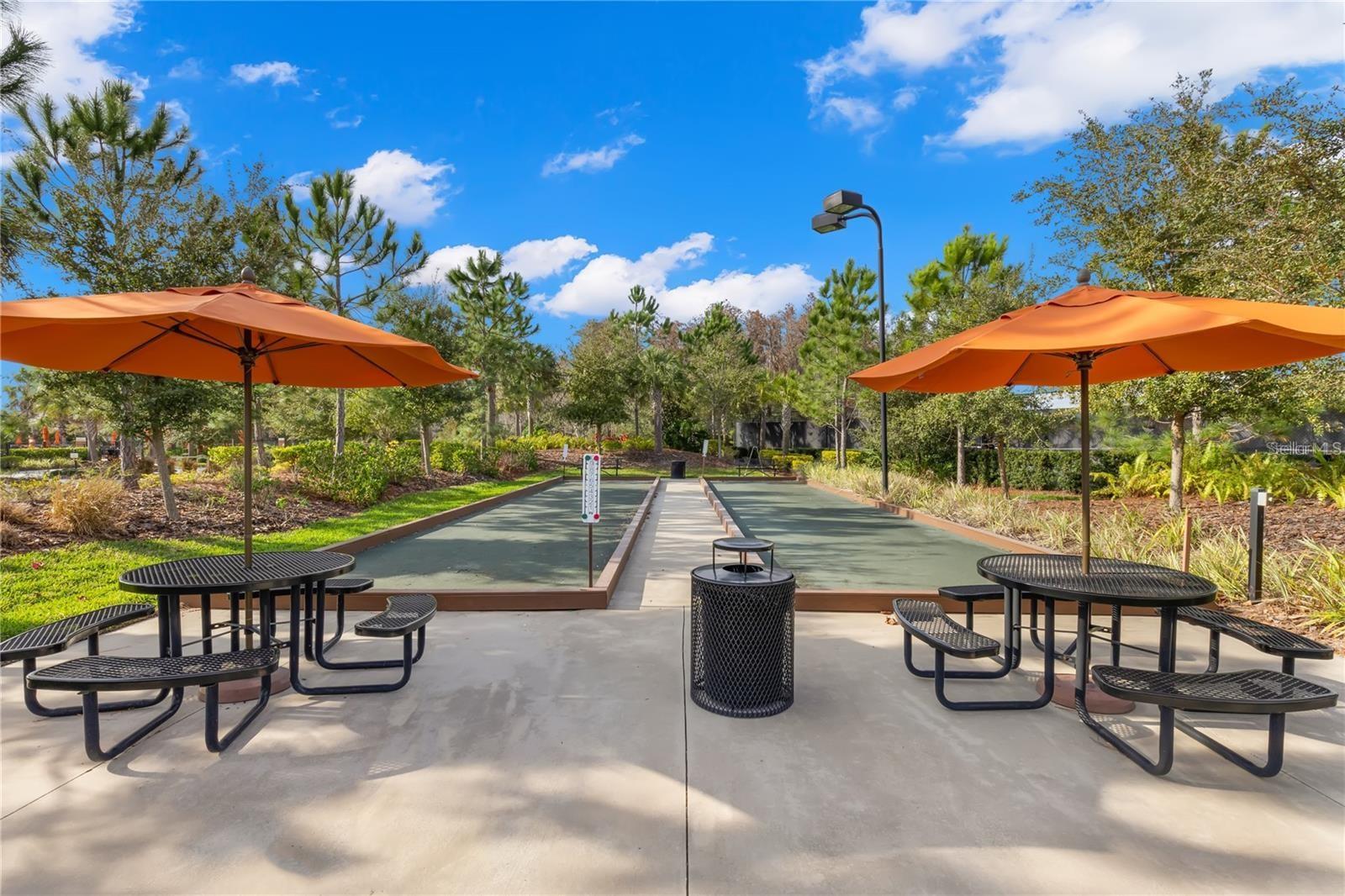 Esplanade Shuffleboard courts