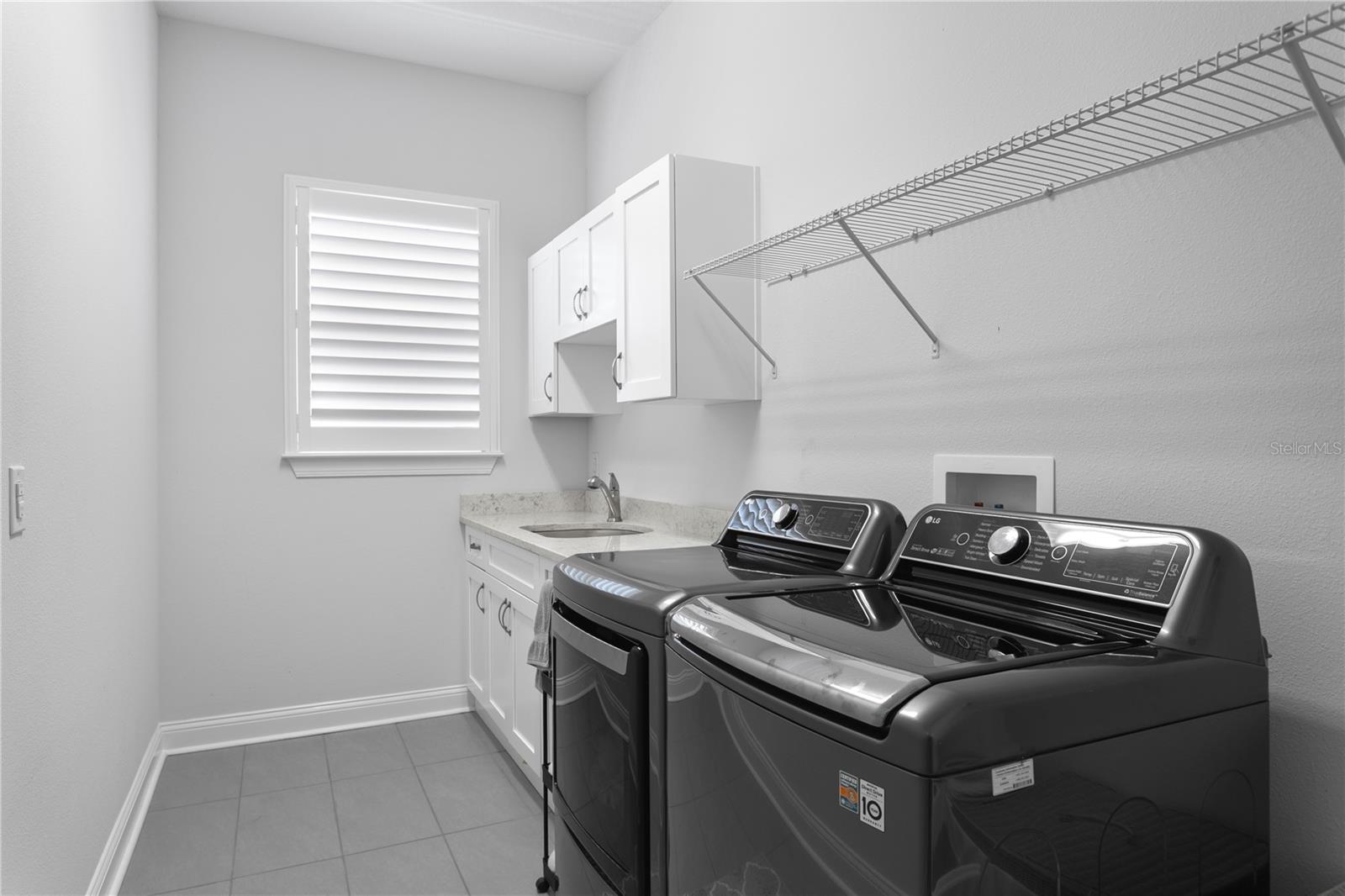 Upstairs laundry room!