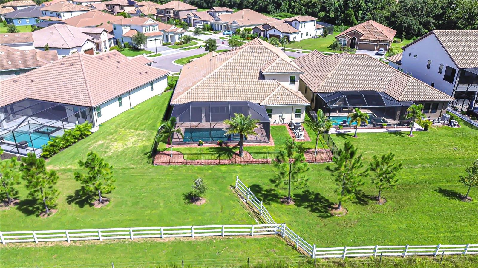 Expansive Aerial View of Your Private Oasis!