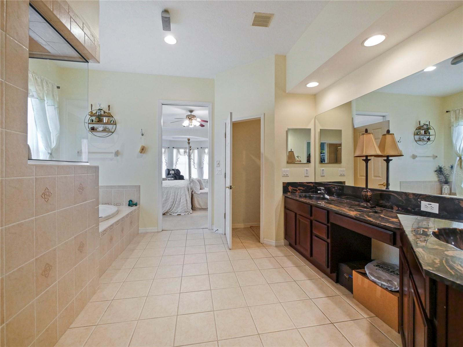 Oversized Master Bathroom