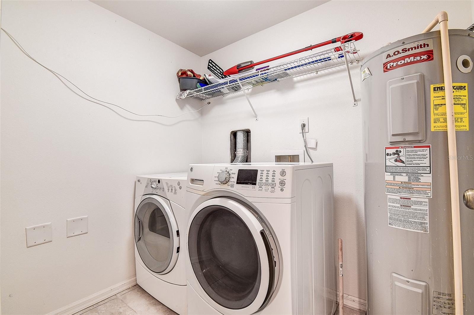 Inside Laundry room