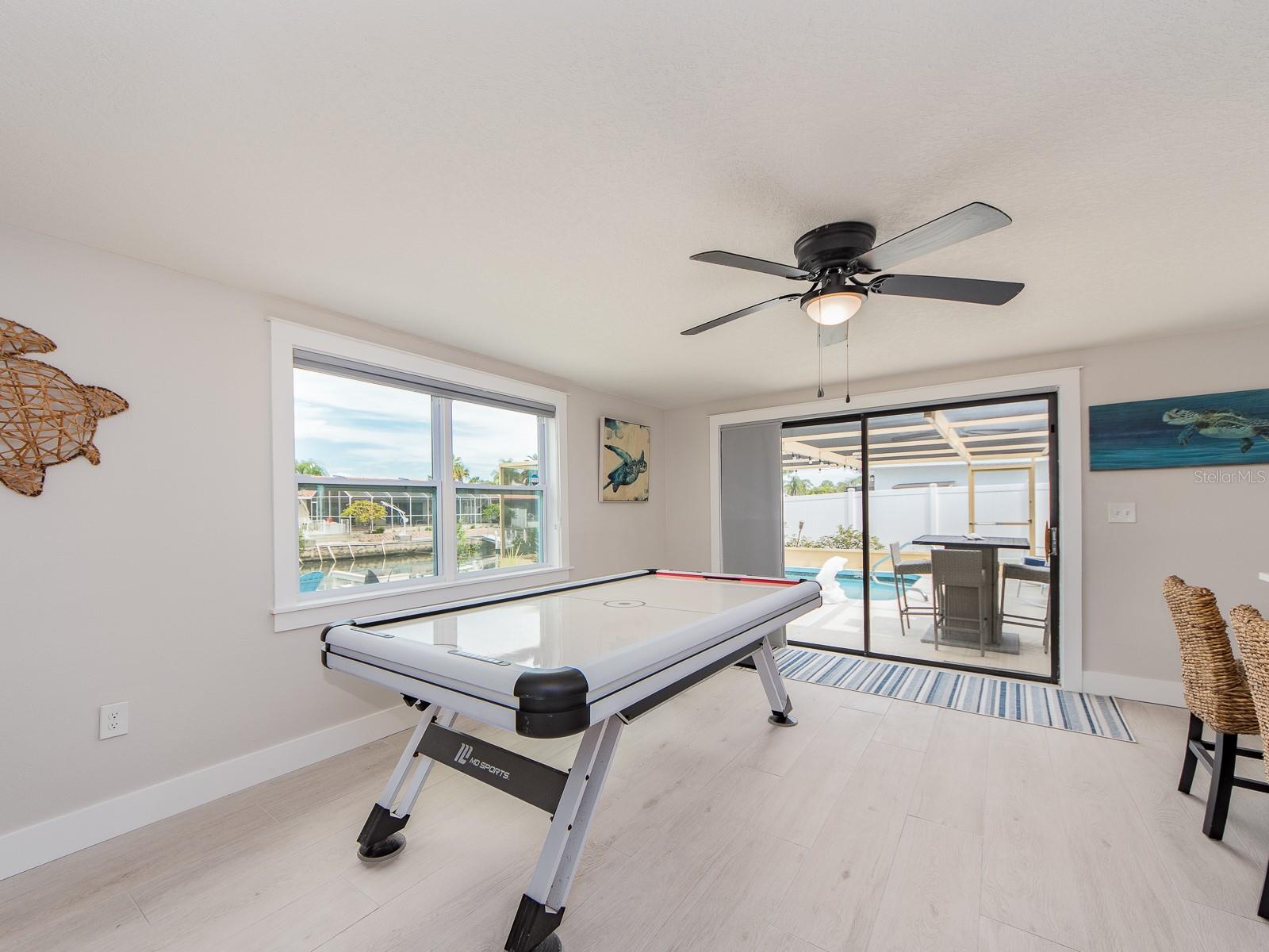 Game room or family room
