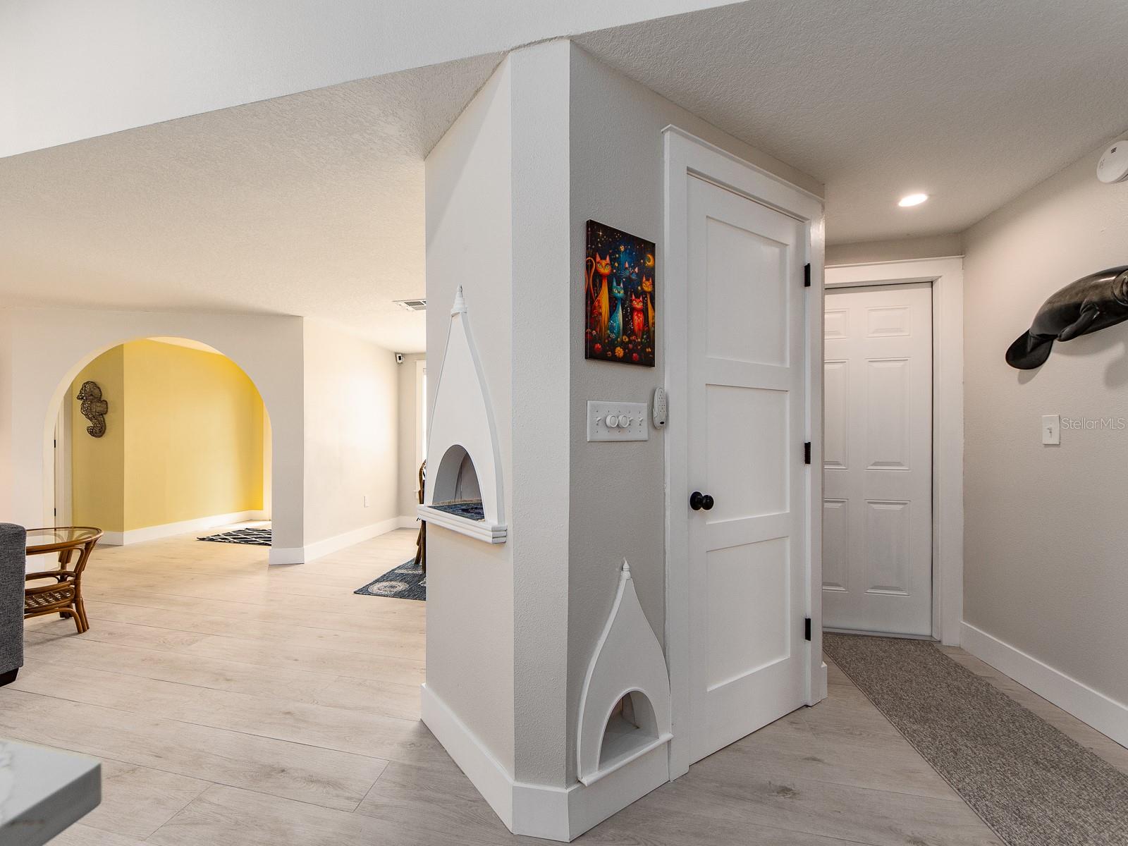 Custom built-in closet