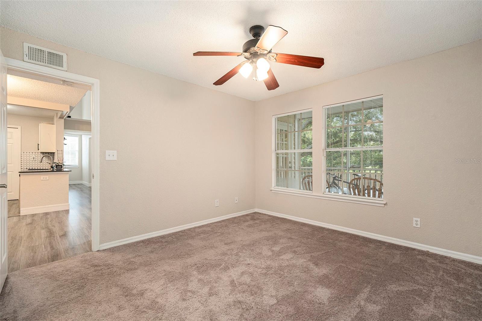 Primary Suite - view to kitchen