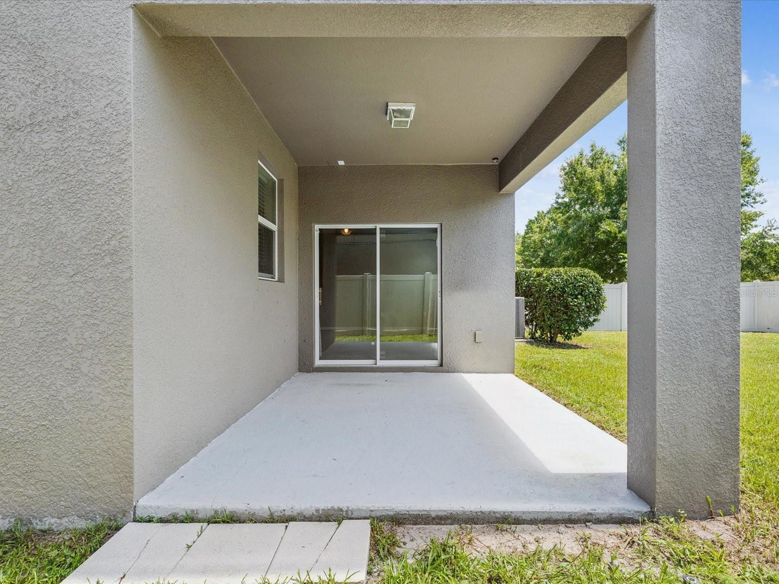 Covered porch